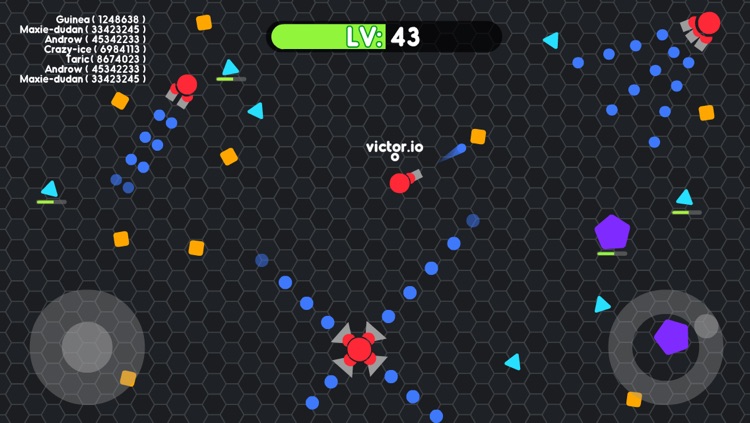 Force.io - Free Diep War Tank games of slither wings screenshot-3