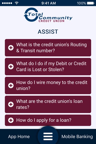 Total Community Credit Union screenshot 4