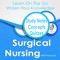 This app is a combination of sets, containing practice questions, study cards, terms & concepts for self learning & exam preparation on the topic of surgical nursing