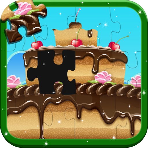 Cupcake Jigsaw Puzzle - Kids Educational Puzzles Games icon