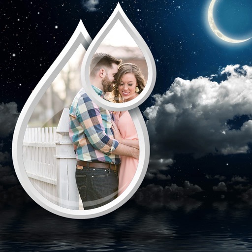 3D Moonlight Photo Frame - Amazing Picture Frames & Photo Editor iOS App
