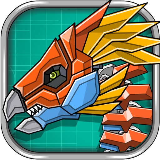 Toy War Robot Therizinosaurus iOS App