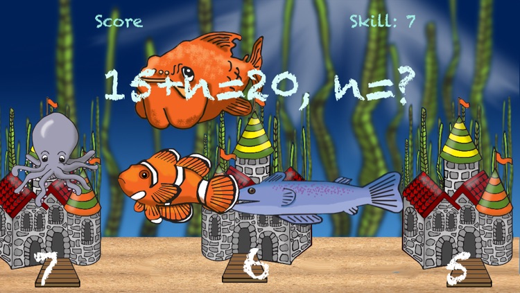 Underwater Math Adventure screenshot-3