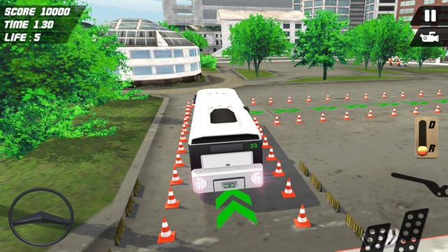 Multi-Storey Coach Bus Parking 3D: City Auto-bus Driving Sim(圖5)-速報App