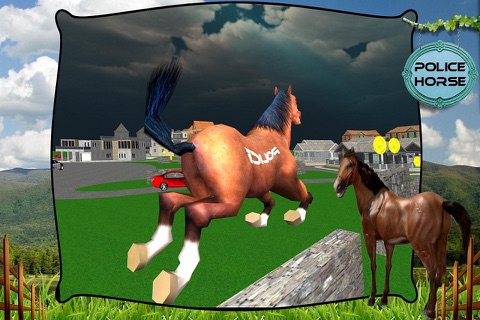 Wild Stray Police Horse Training Simulator screenshot 3