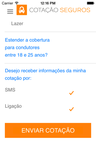 Cotação Seguros - Seguro Auto screenshot 4