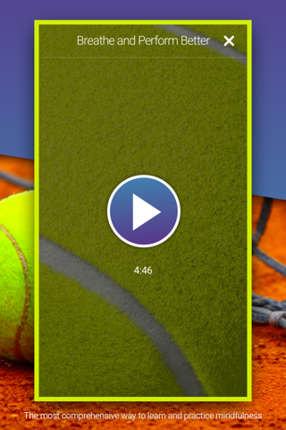 Welzen Tennis - Guided meditation app for pros screenshot 3
