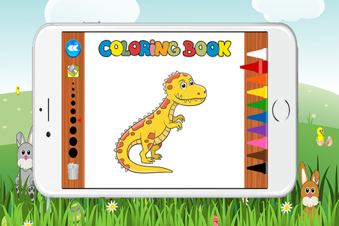 My Dinosaur Coloring Page for Preschool screenshot 2