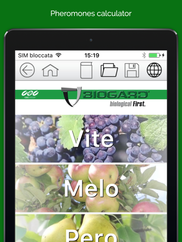 Pheromones calculator - náhled