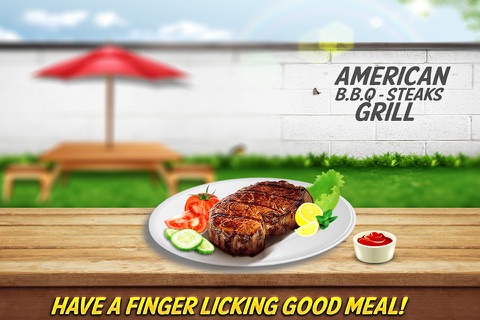 American BQQ Steaks Grill : Barbecue Cooking Simulator Game screenshot 4