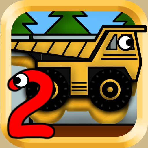 Kids Trucks: Puzzles 2 - An Animated Construction Truck Puzzle Game for Toddlers, Preschoolers, and Young Children - Education Edition Icon