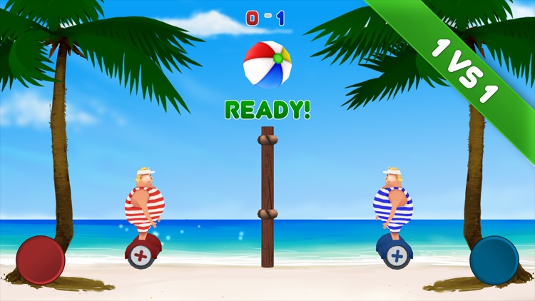 Volley Sumos - Two-player versus game