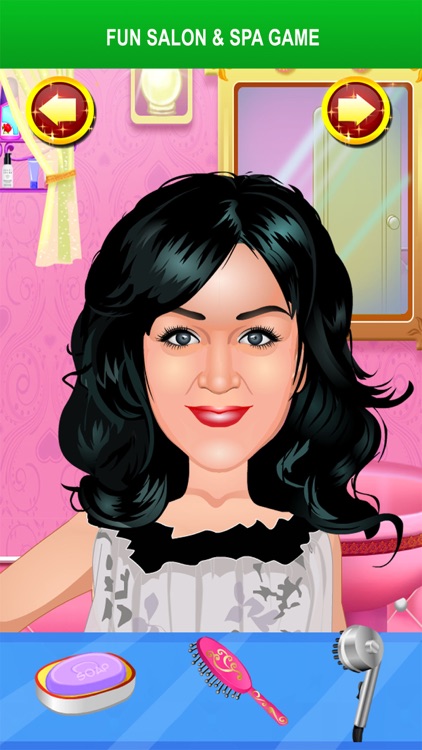 Celebrity Spa Salon & Makeover Doctor - fun little make-up games for kids (boys & girls)