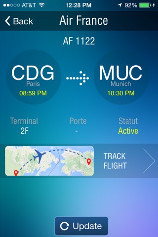 Airport (all) + flight tracker screenshot 3