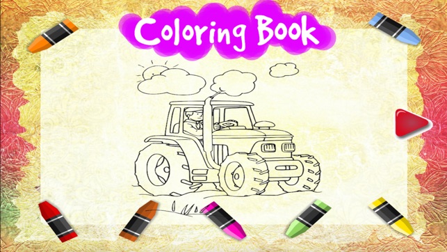 Coloring Book Game For Kids