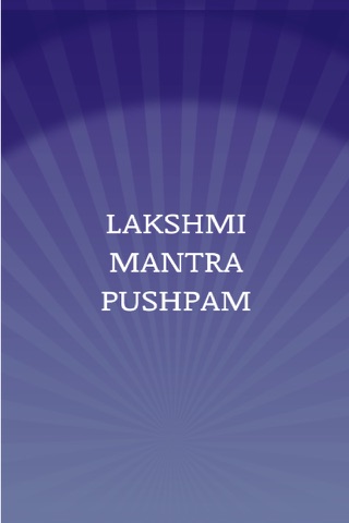 Lakshmi Mantra Pushpam screenshot 3