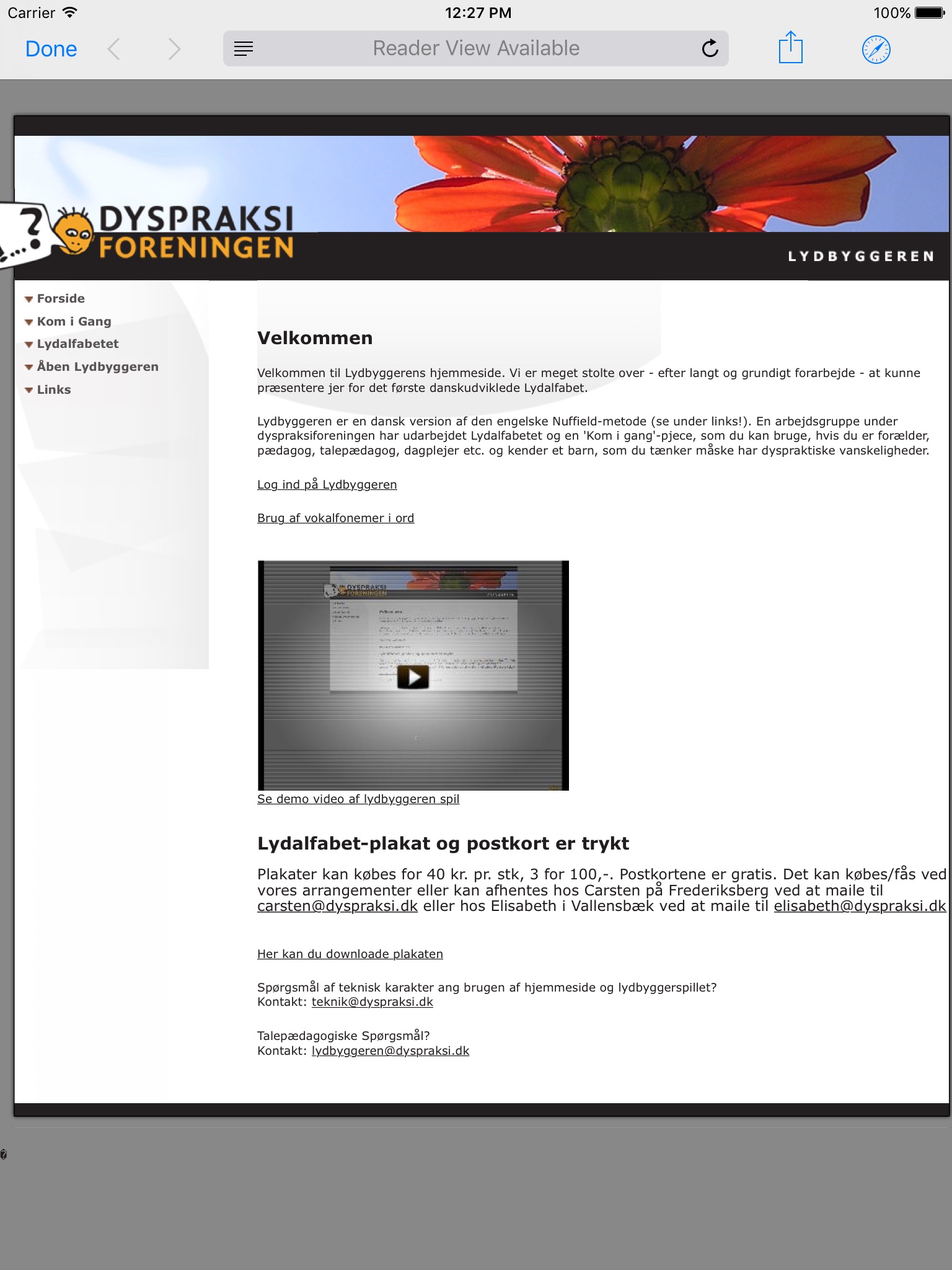 Lydbyggeren-Lydalfabetet screenshot 3