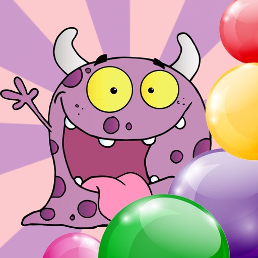 Monster Pop Up Blast Shooter Mania - Bubble Shooting Puzzle Free Game Icon