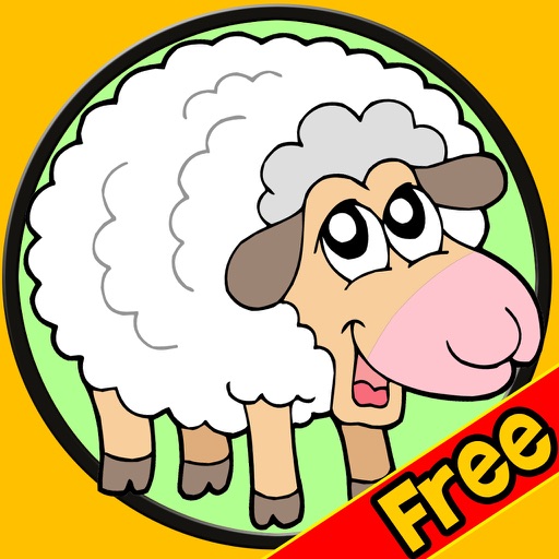 amazing farm animals for kids - free icon