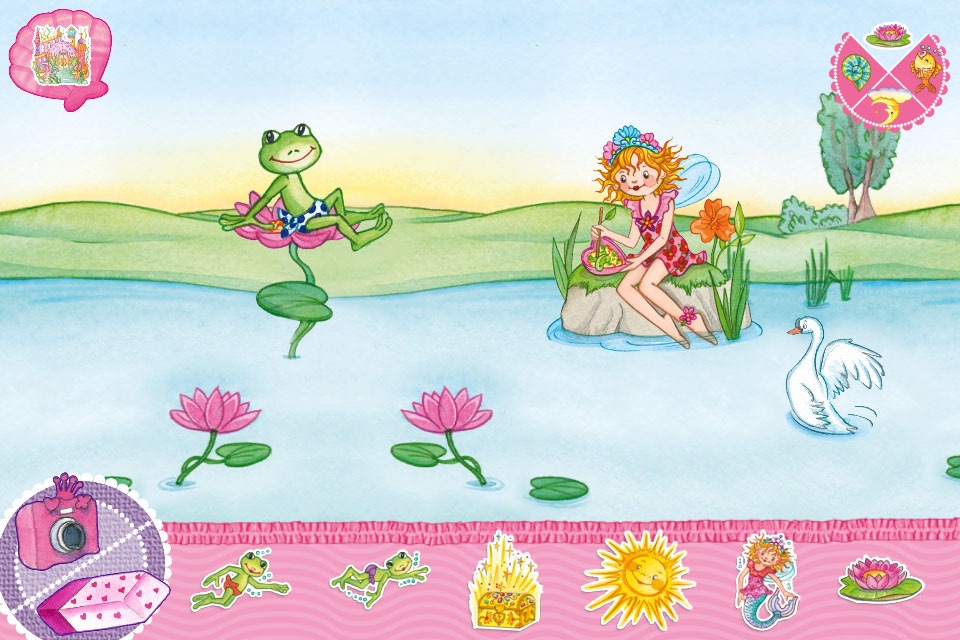 Prinzessin Lillifee und die Seejungfrau – Bildergeschichte, Malspaß, Stickerzauber screenshot 4