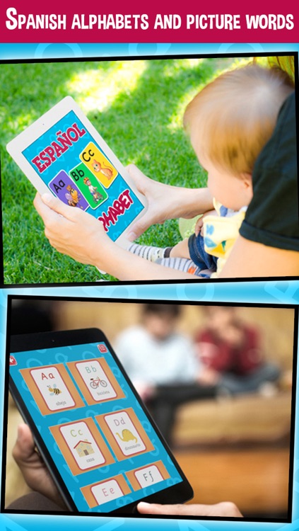 Alfabeto Spanish Alphabets Flash Cards - Learn Spanish for Kids