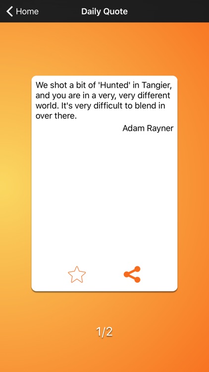 Daily Quotes - Adam Rayner Version