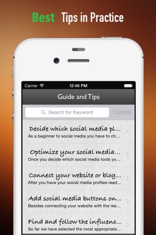 Marketing for Beginners:Social Guide and Tips screenshot 4