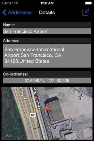 Global Address Finder screenshot 4