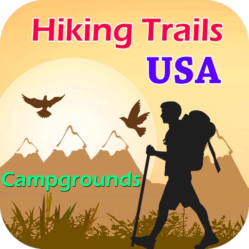 USA - Campgrounds & Hiking Trails icon