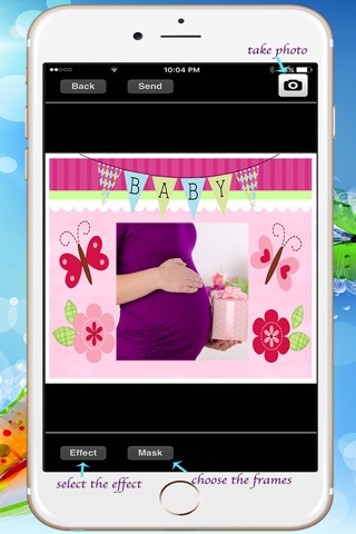 Baby Girl Shower Photo Frames screenshot 3