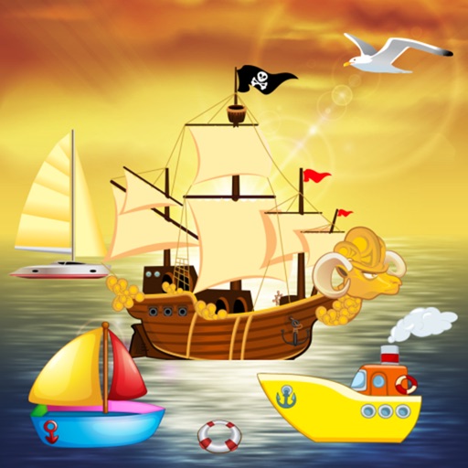Boat Puzzles for Toddlers and Kids : puzzle games on the sea with boats and ships ! icon