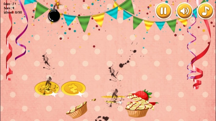 Cake Splasher Ninja Style Game screenshot-4