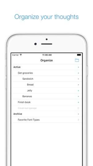 Organize - Thought Tracker(圖1)-速報App