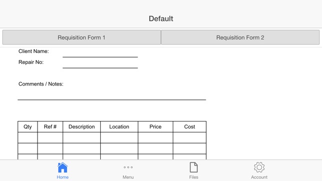 Requisition Form(圖2)-速報App