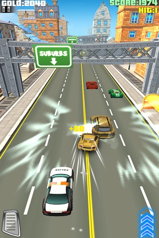 Police Chase Traffic Car screenshot 3
