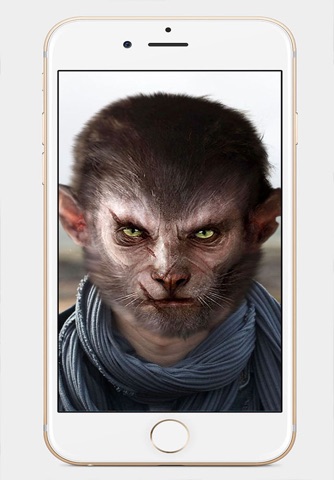 Werewolf Camera -  Masquerade Vampire Selfie Cam for MSQRD Instagram Face Changer Editor screenshot 3