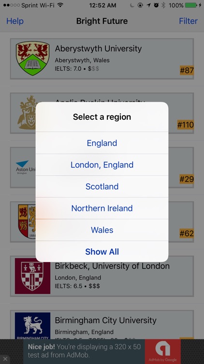 Bright Future - UK College Finder screenshot-3