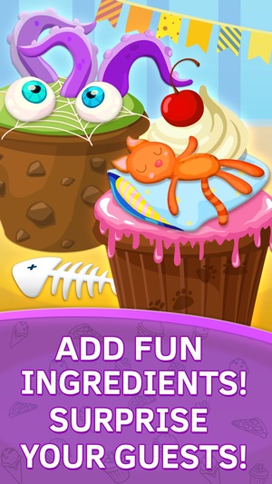 Cupcake Kids Food Games Free(圖1)-速報App