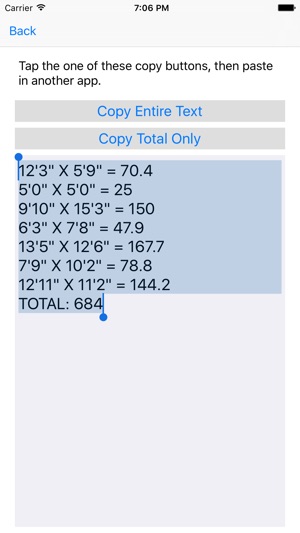 Square Feet Calculation Utility(圖3)-速報App