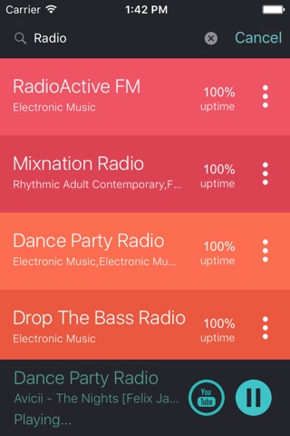 Eclectic Music Radio Stations screenshot 3