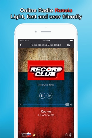 Online Radio Russia -The best Russian stations for free ! Music Talks News are there! screenshot 3