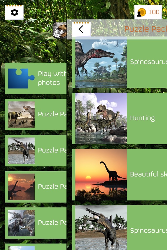 Dino Puzzles - dinosaur jigsaw puzzles screenshot 4