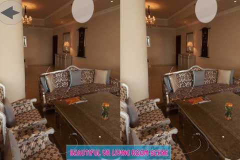 VR - Visit Beautiful Living Room 3D screenshot 4