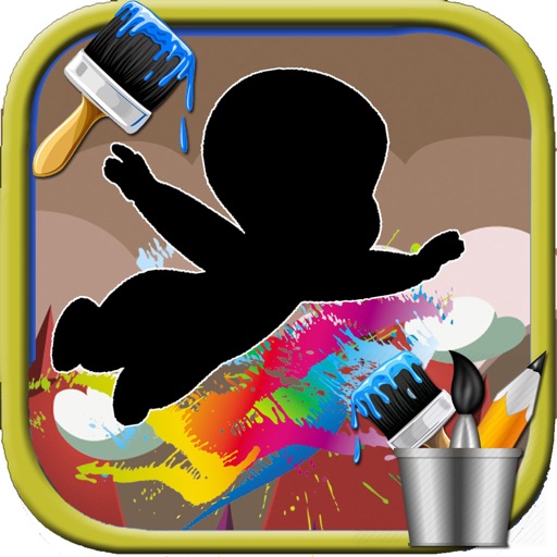 Coloring For Kids Games Casper Edition Icon