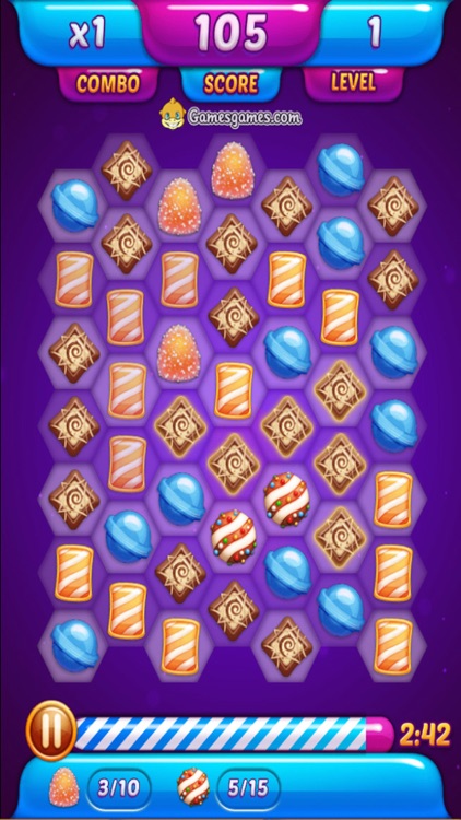 Galaxy Candy Match Puzzle