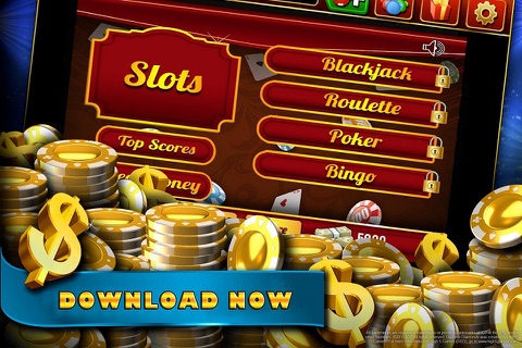 Blackjack Free Casino Slot Roulette Game screenshot 2