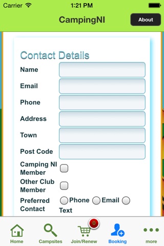 CampingNI screenshot 2