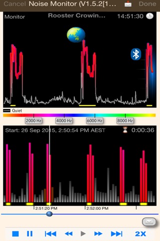 Noise Monitor and Analysis screenshot 2
