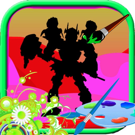 Paint For Kids Game Bionicle Edition icon