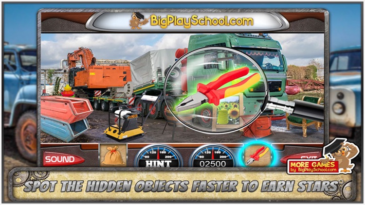 Trucking Hidden Objects Game